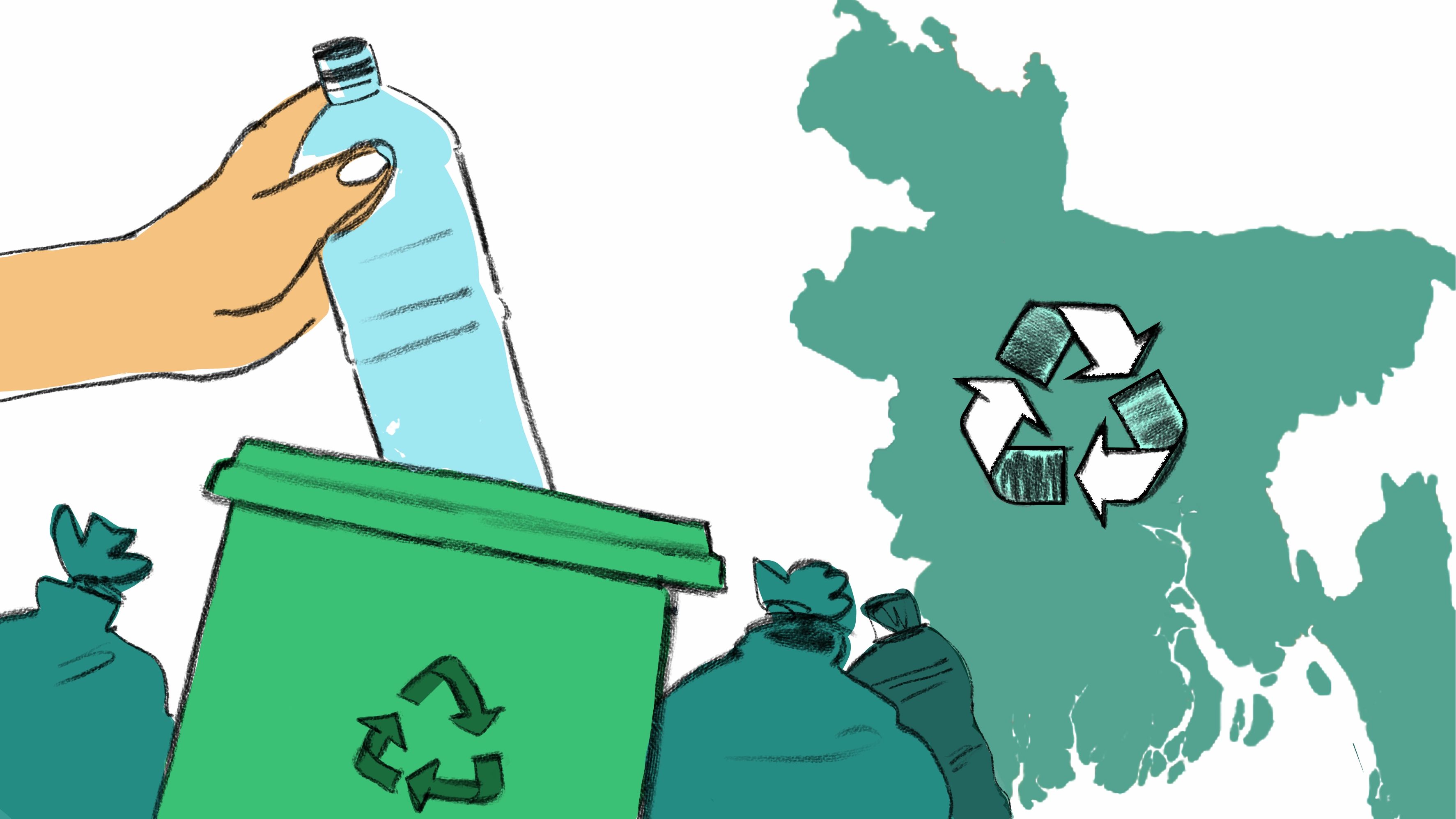 How can Bangladesh improve its waste management?