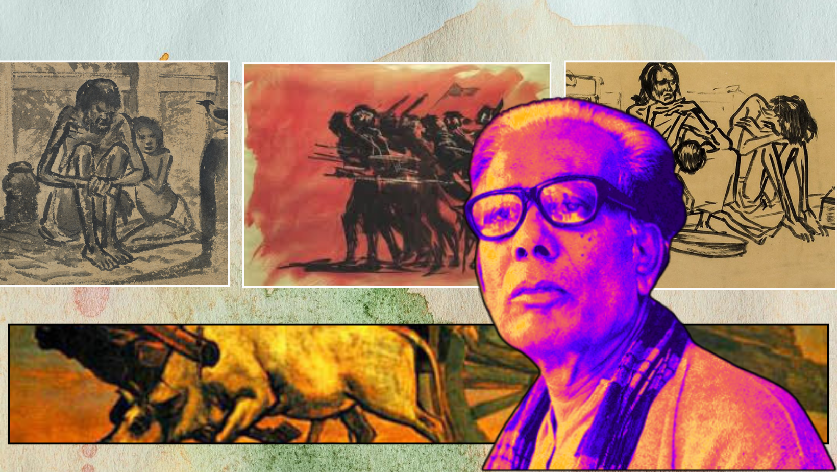 Shilpacharya Zainul Abedin at the crossroads of humanity once again