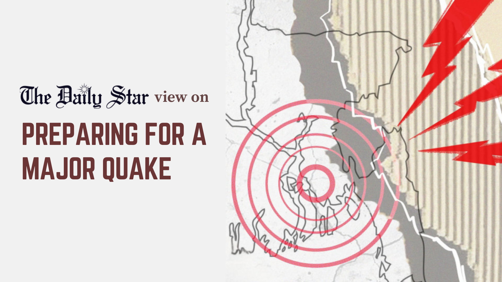 Don’t neglect the threat of a major earthquake