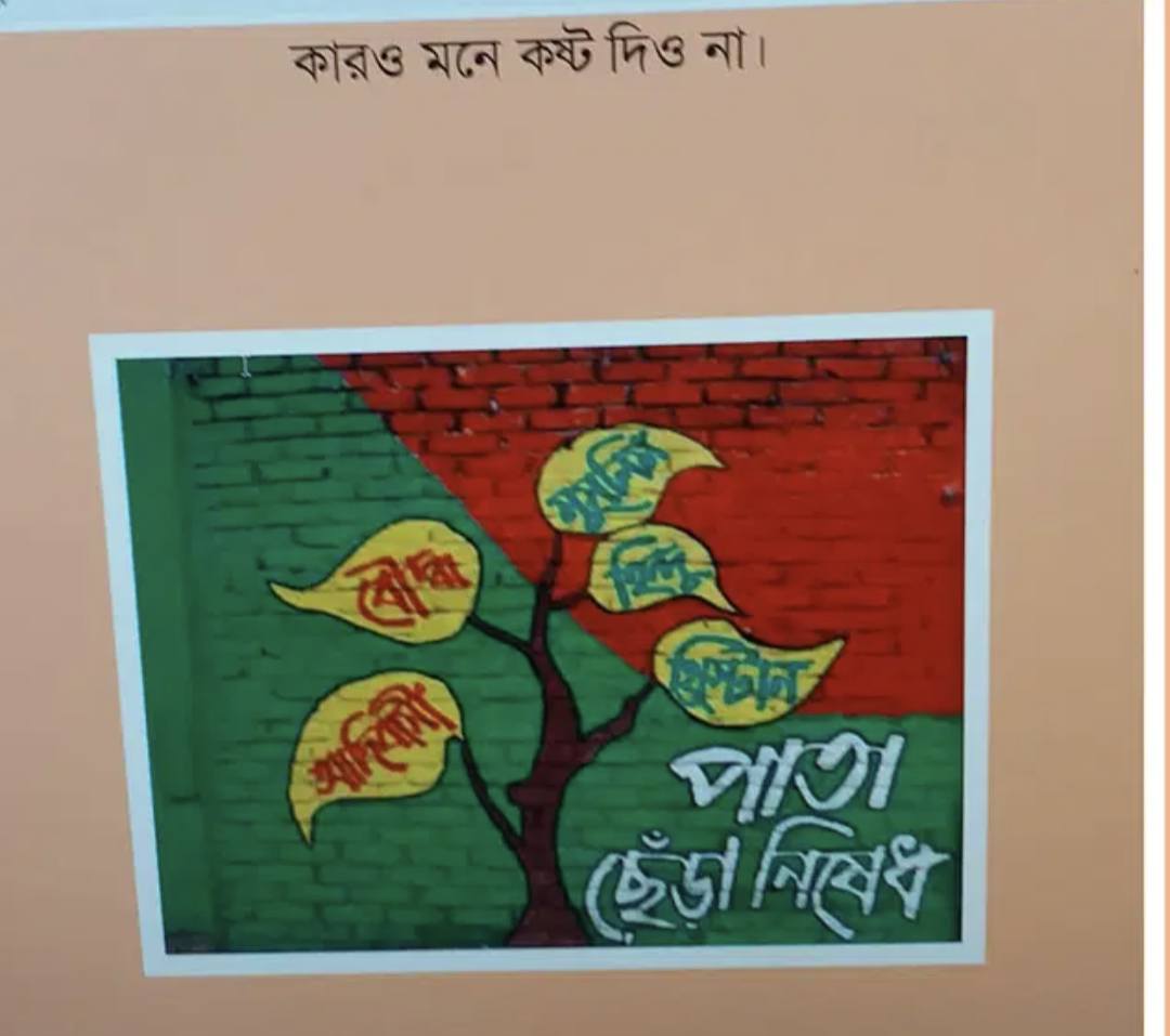 Why graffiti containing the word 'Adivasi' faces reluctance in Bangladesh