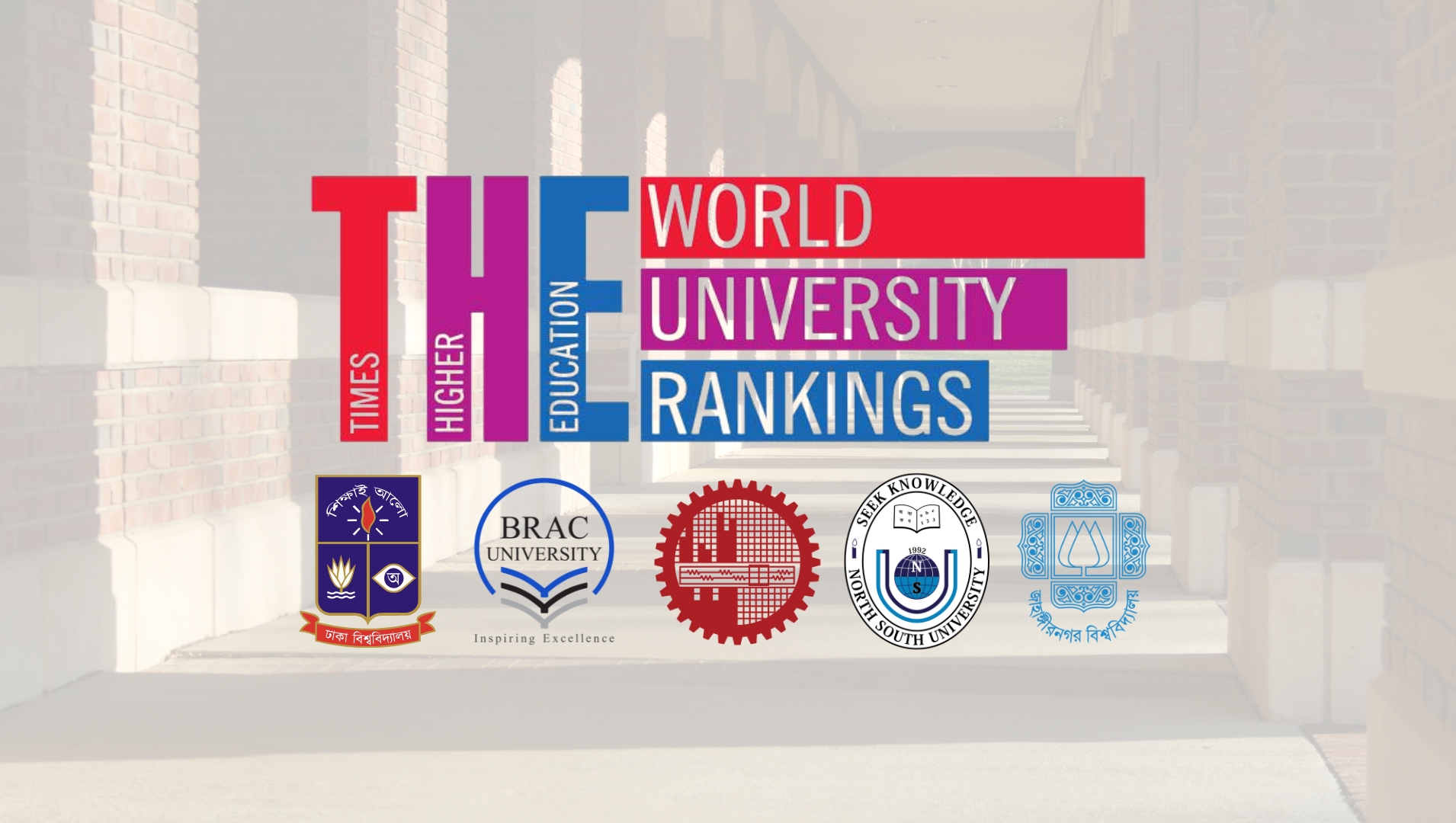 Where did Bangladeshi universities rank in the 2025 "World University Rankings by Subject"?