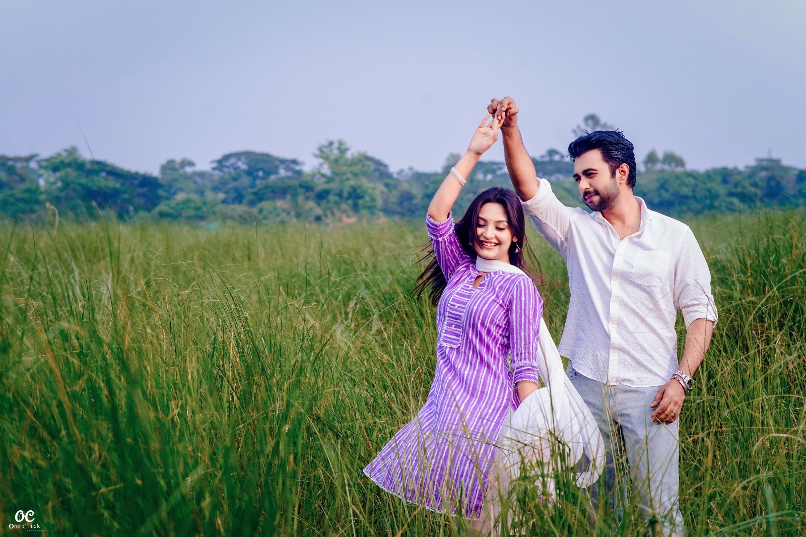 Apurba and Niha wrap filming for a Valentine's Day special project