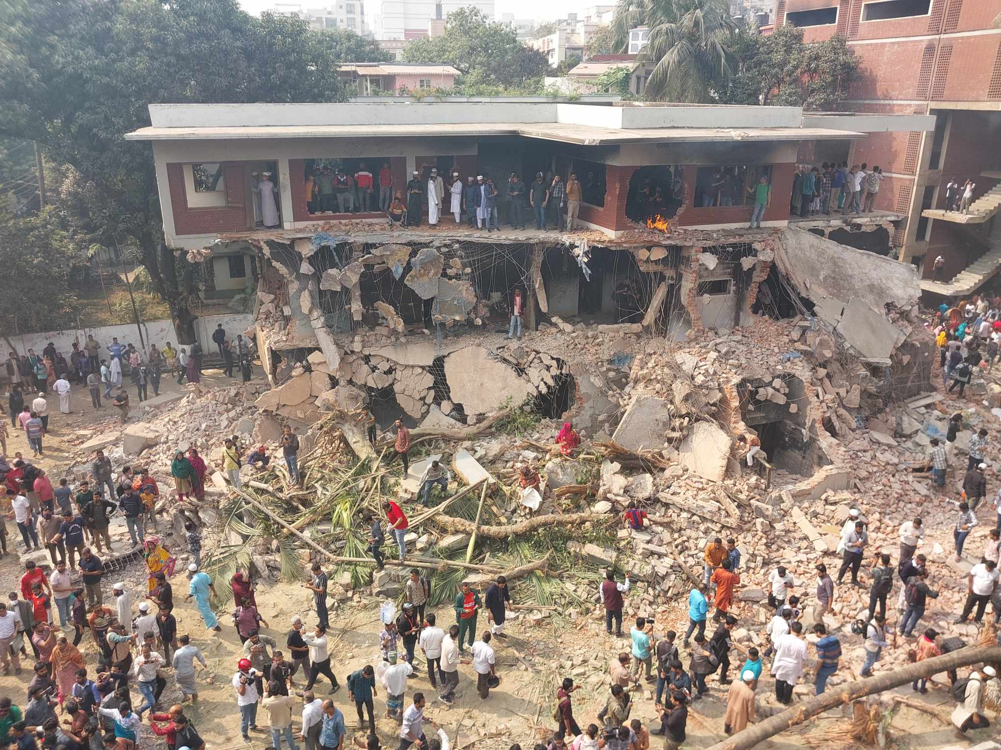 Will firmly resist arson, vandalism attempts: govt