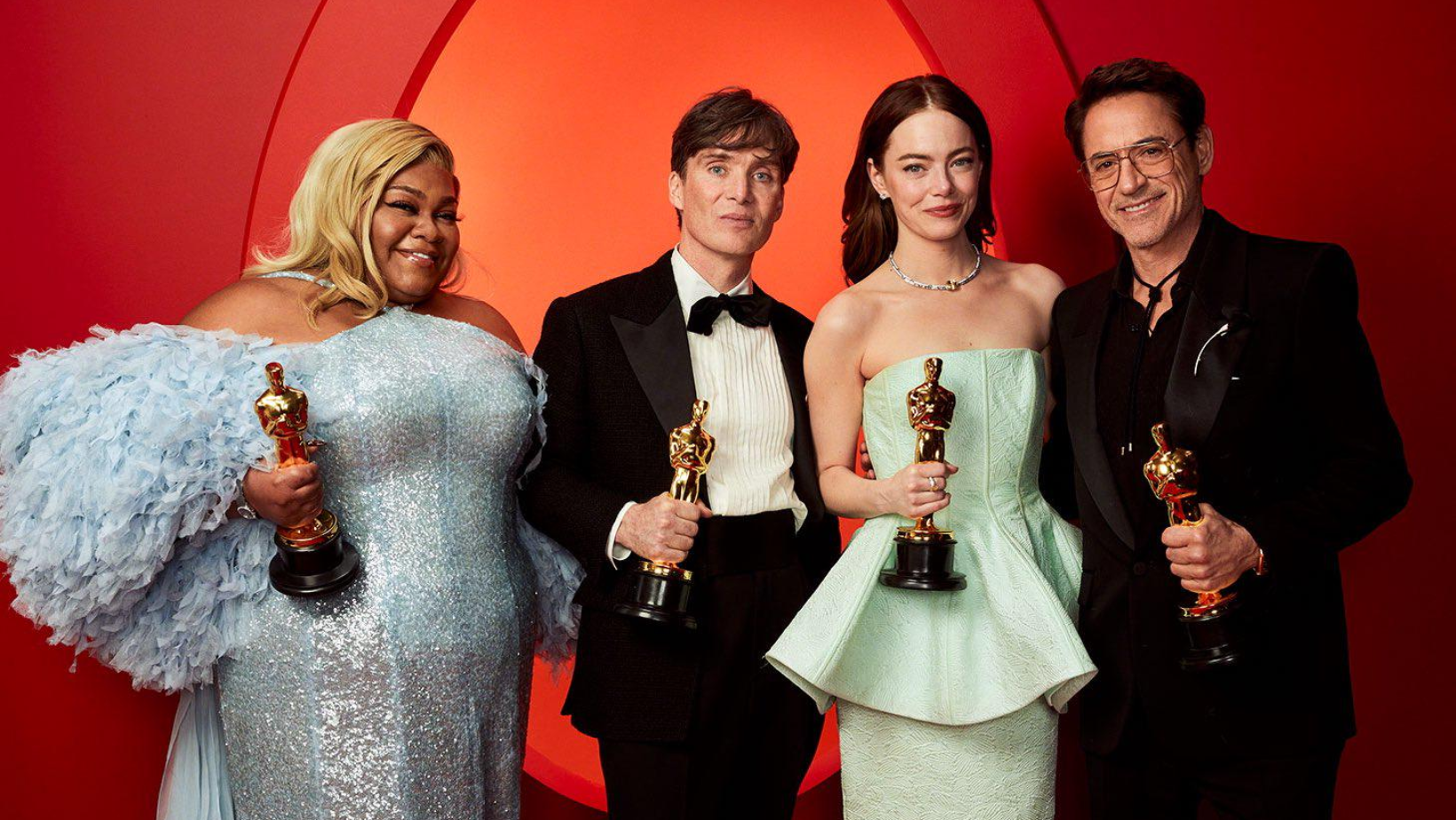 Emma Stone, Cillian Murphy, Robert Downey Jr and Da’Vine Joy Randolph to present at 2025 Oscars