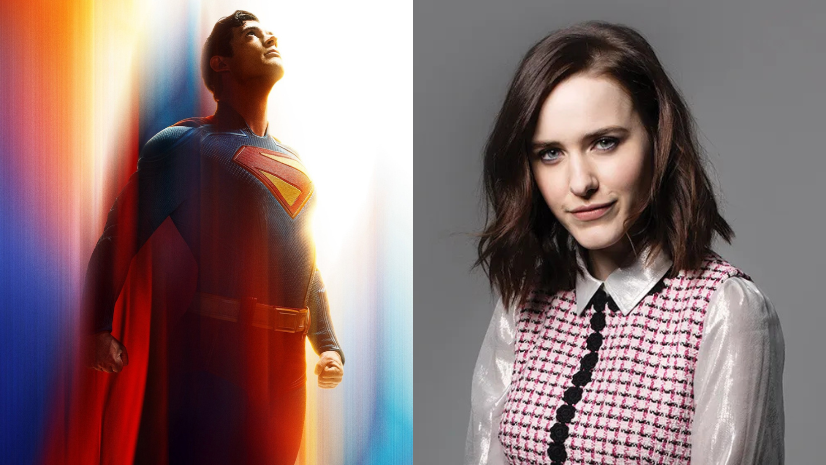 ‘I knew it would be David’: Rachel Brosnahan on seeing Corenswet as Superman