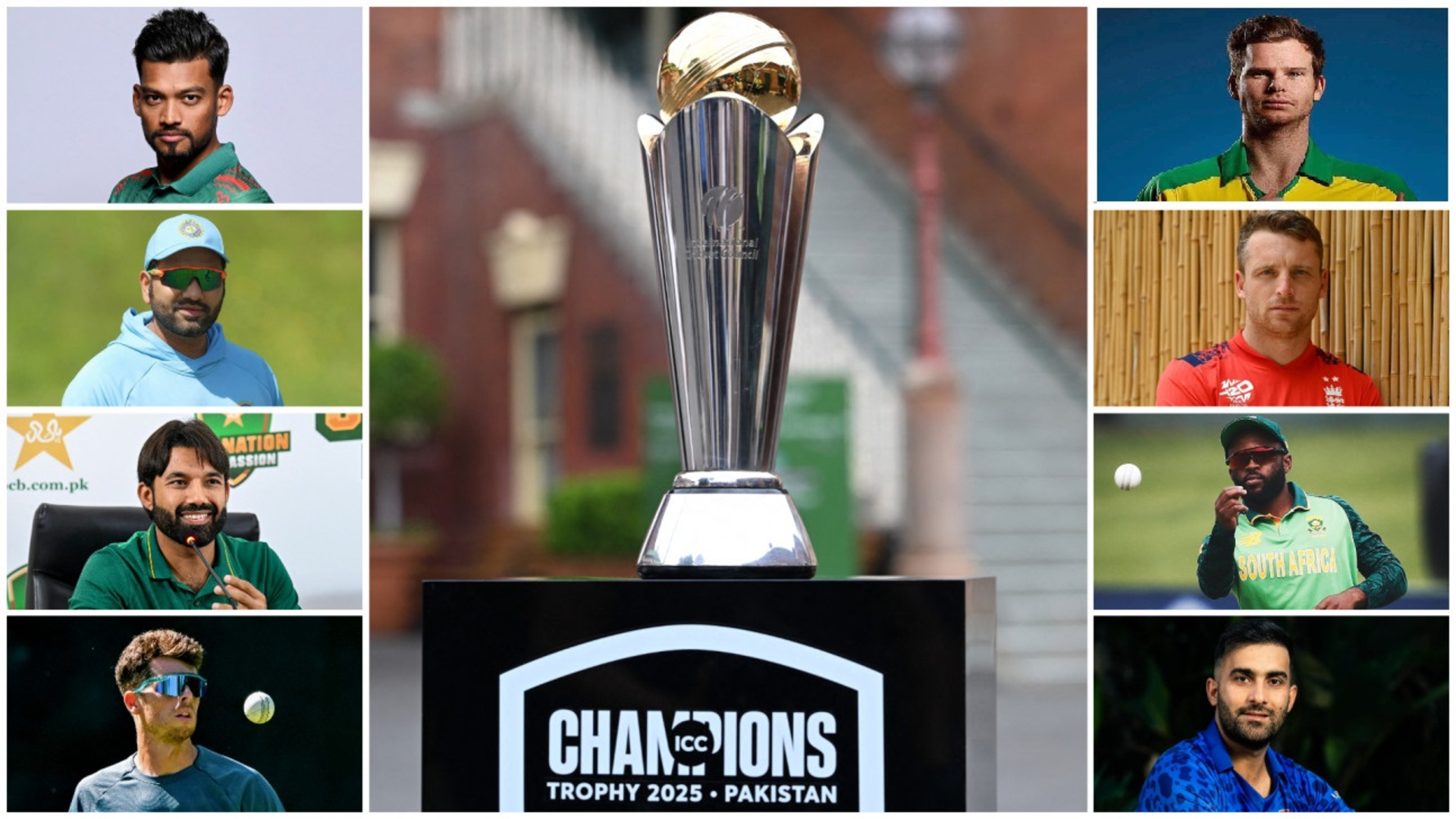 ICC Champions Trophy 2025: All squads