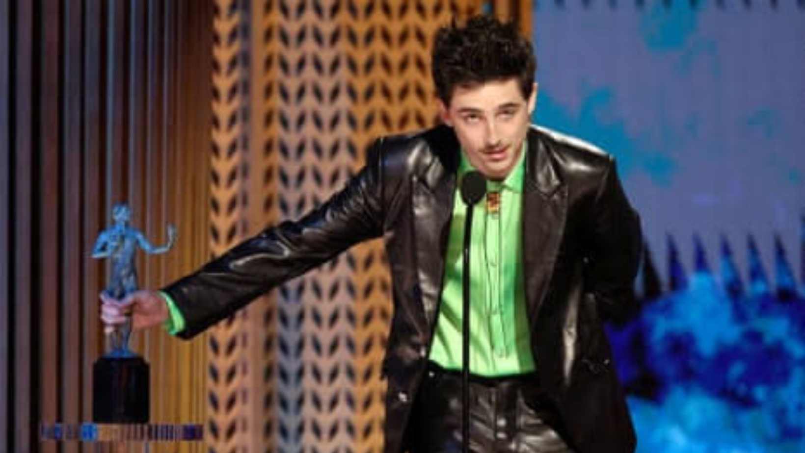 Timothée Chalamet makes SAG history as youngest Best Actor winner