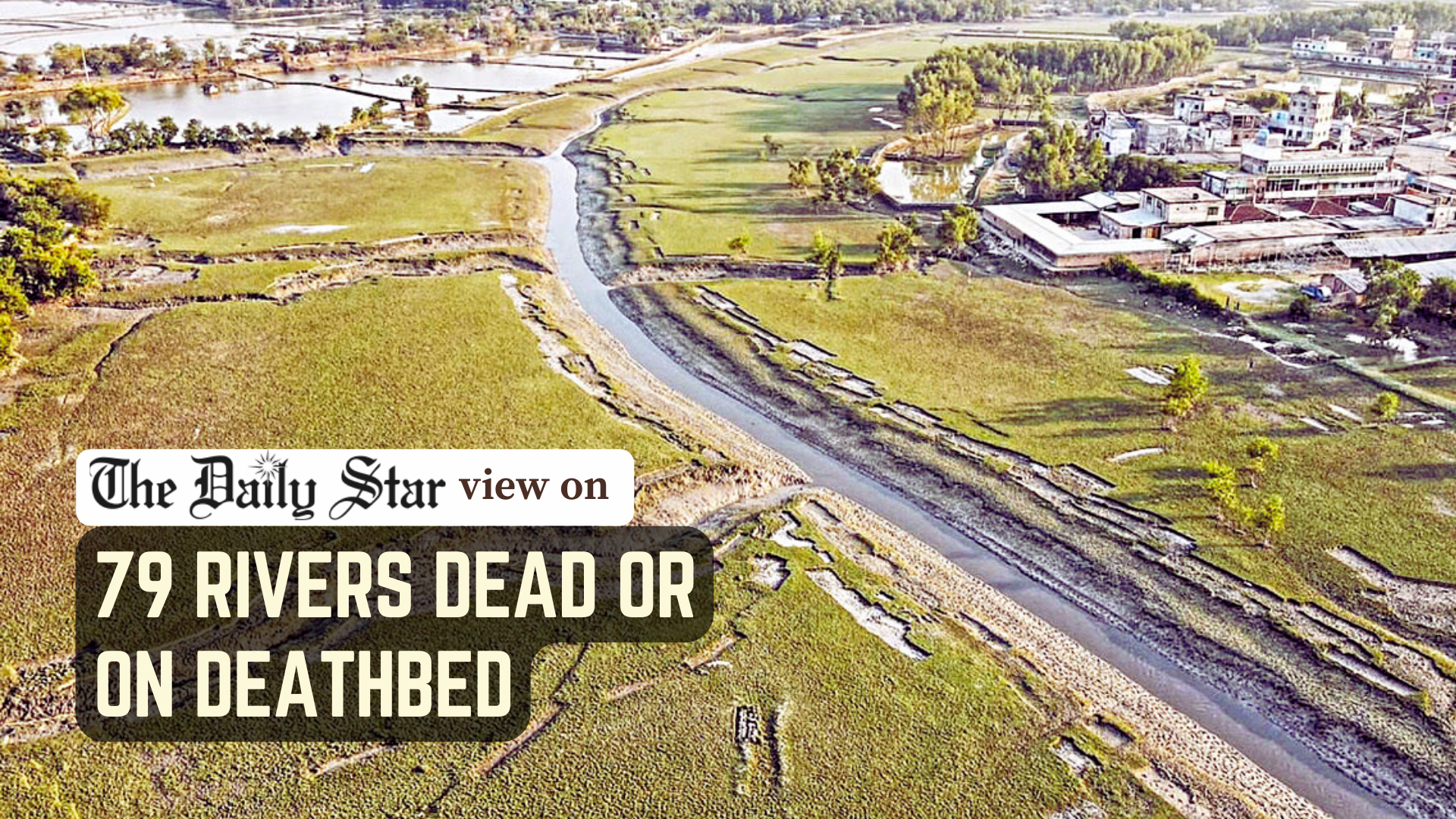 From flowing lifelines to dry beds