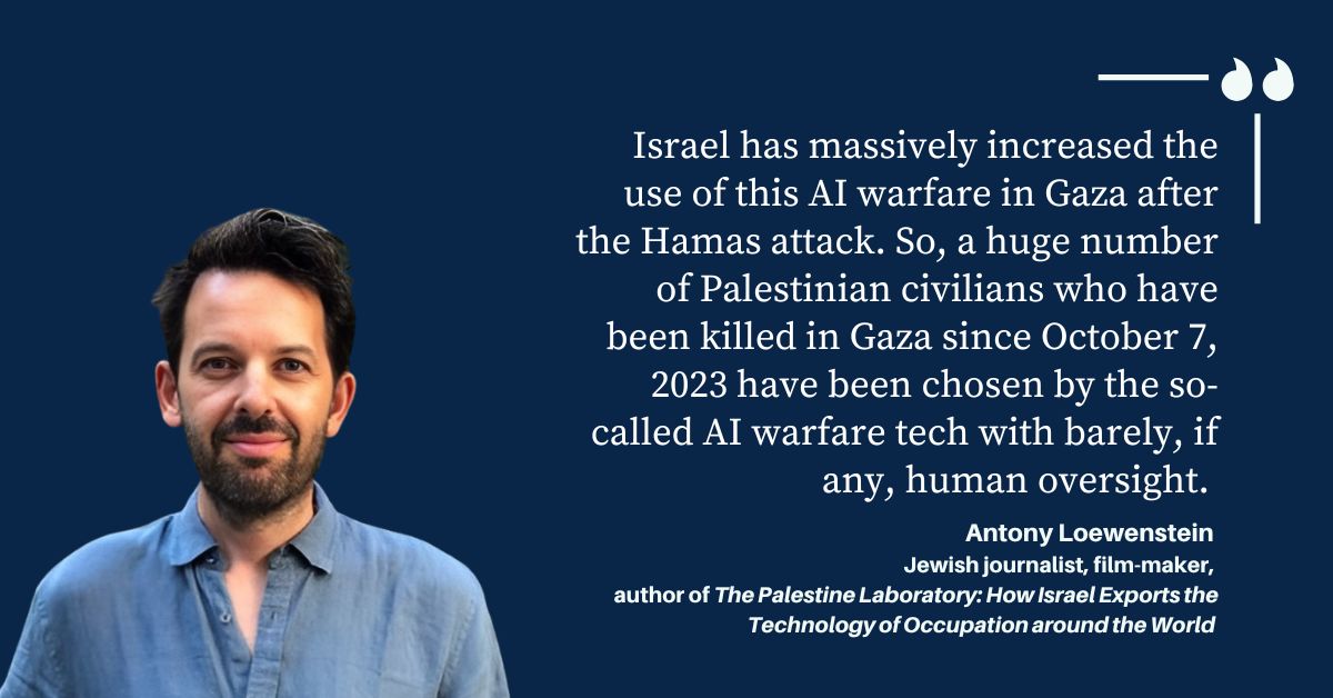 ‘Israel's main mission is not combating terrorism, but destroying Gaza’