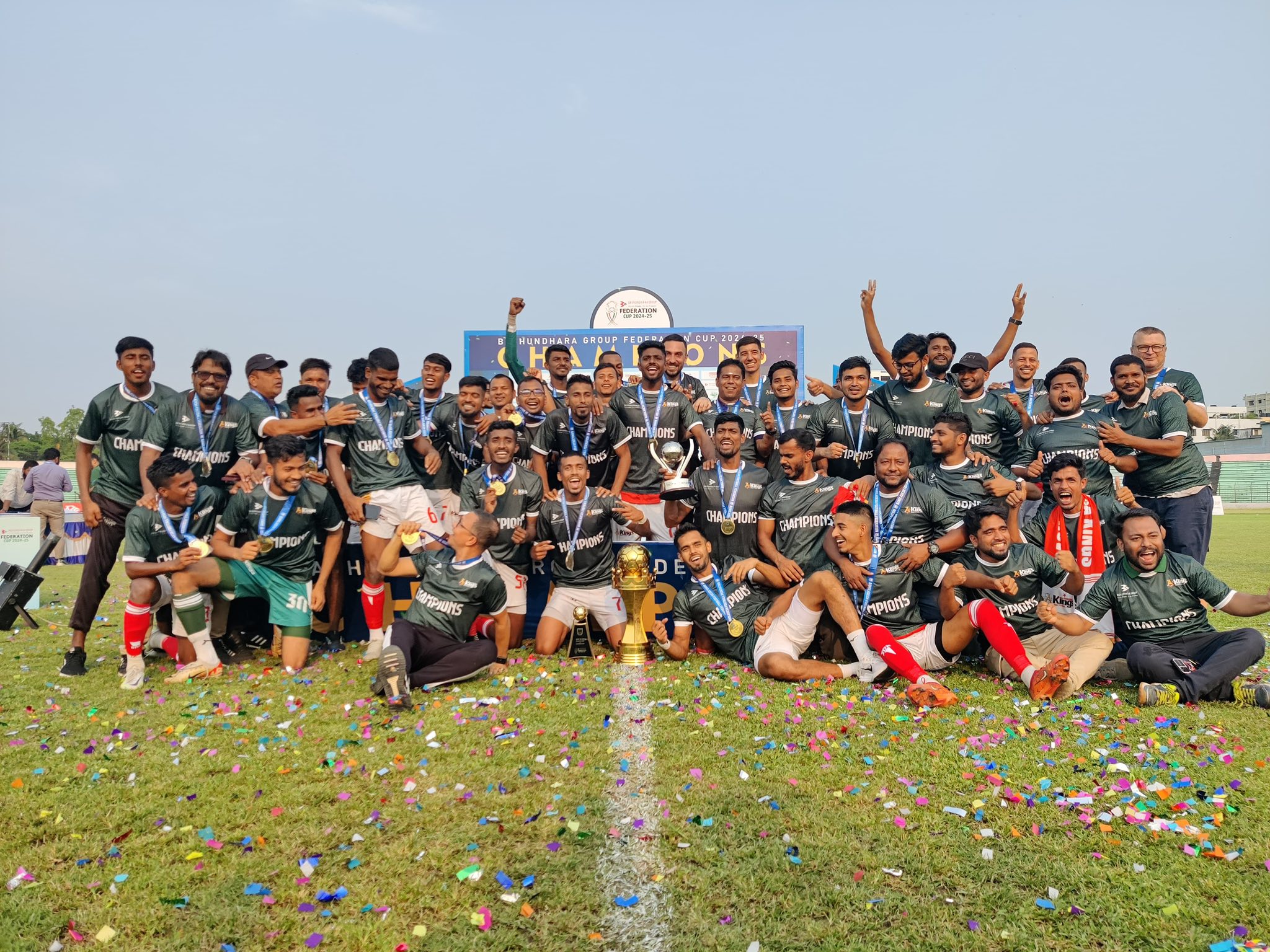 Kings beat Abahani on penalties to clinch fourth Federation Cup title