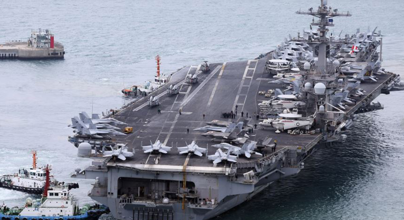 How the US has shifted military jets and ships in the Middle East