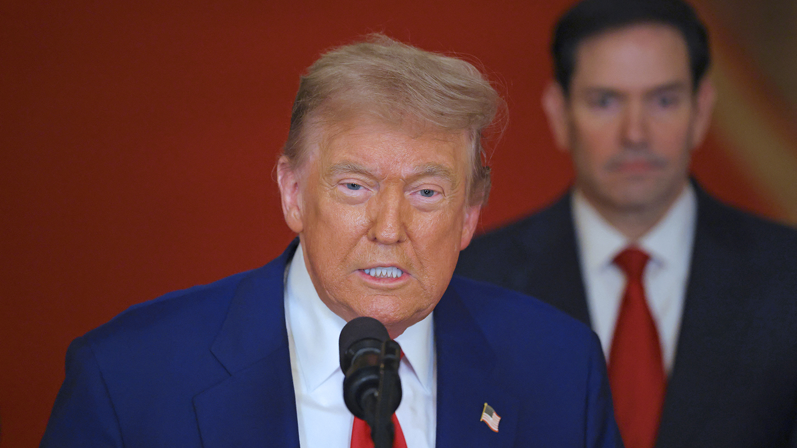 Trump says Iran must make peace or 'we will go after' other targets