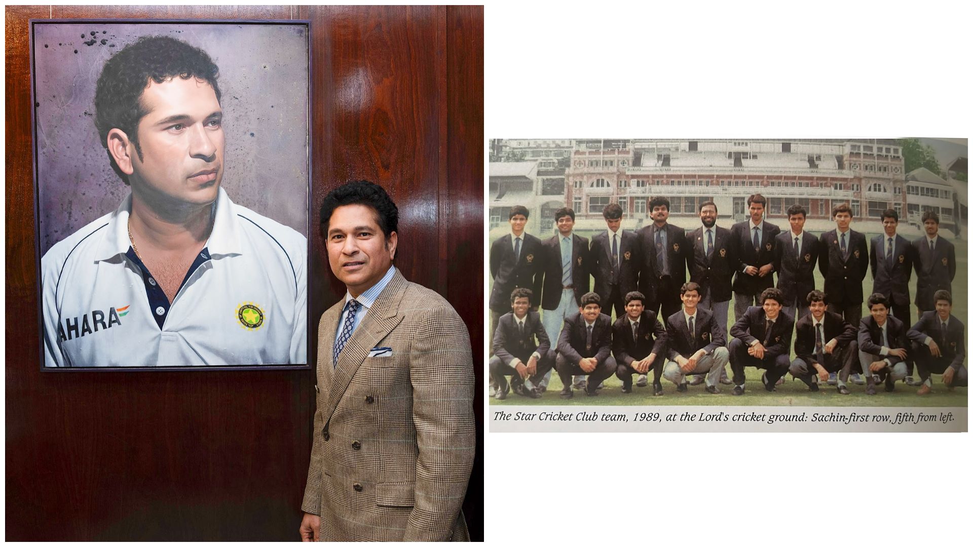 ‘Full circle moment’ for Tendulkar as Lord’s unveils his portrait