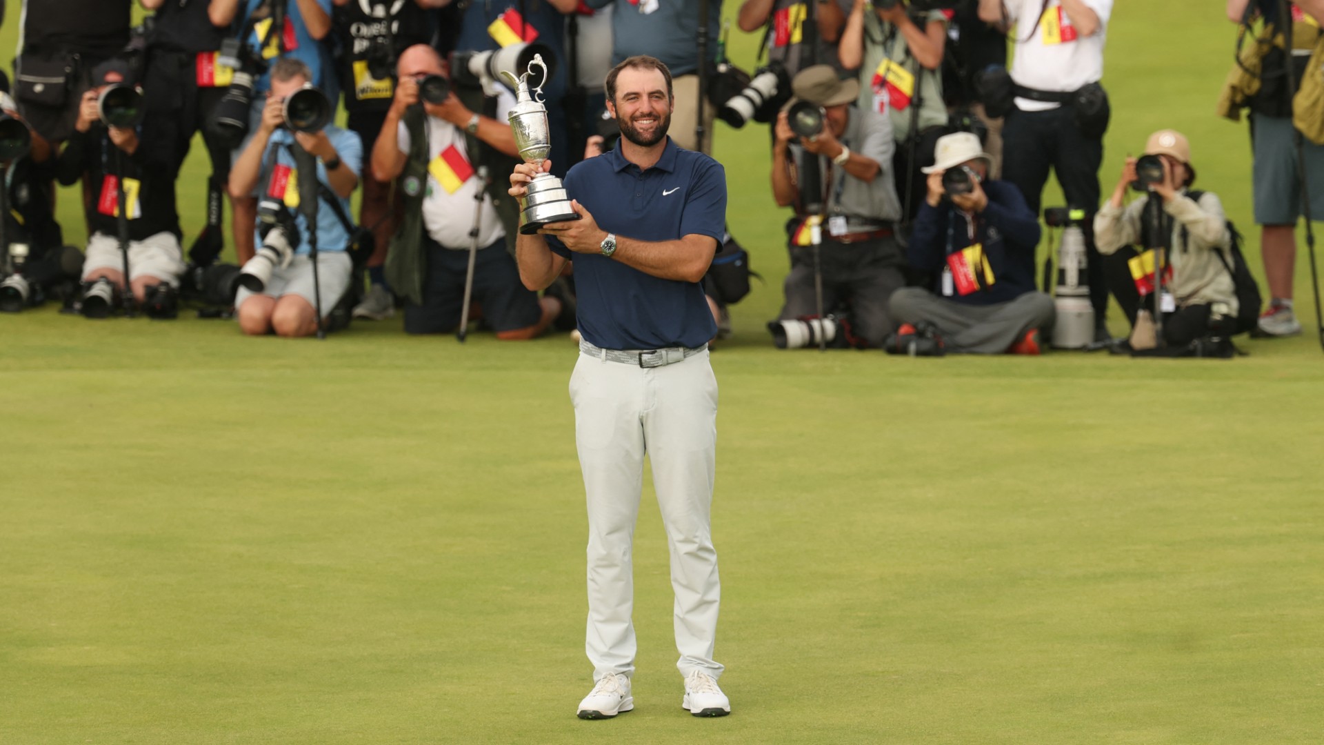 World no. 1 Scheffler cruises to first British Open title