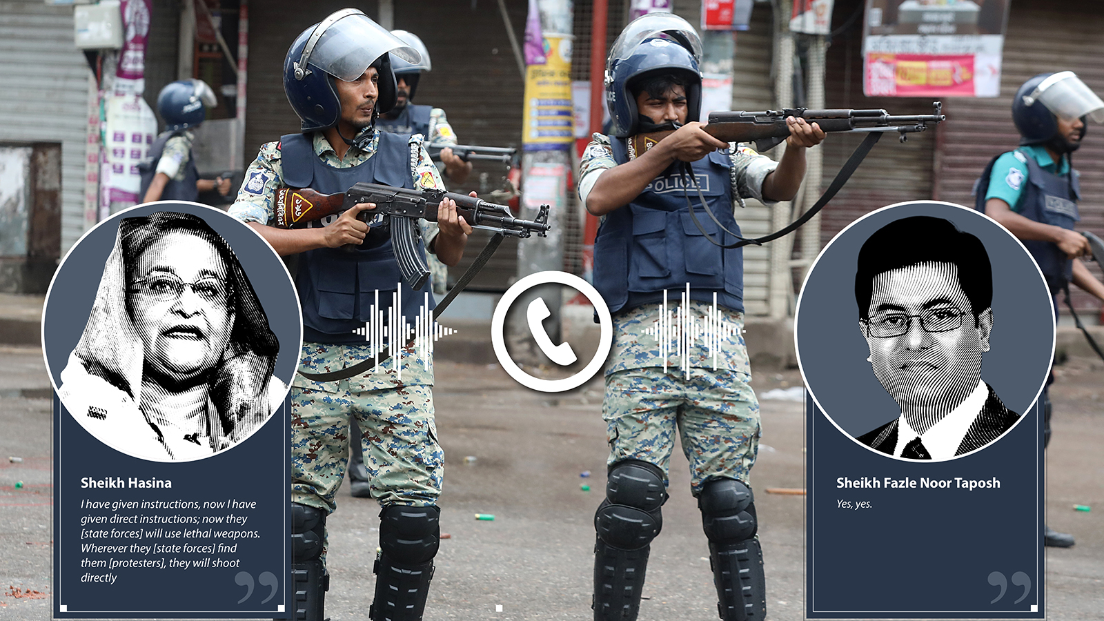 'Shoot directly': Hasina’s order and deadly aftermath