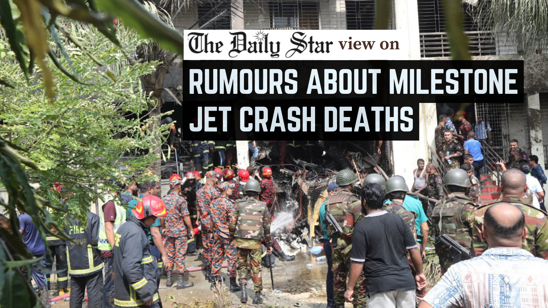 Confusion over Milestone death toll is unacceptable