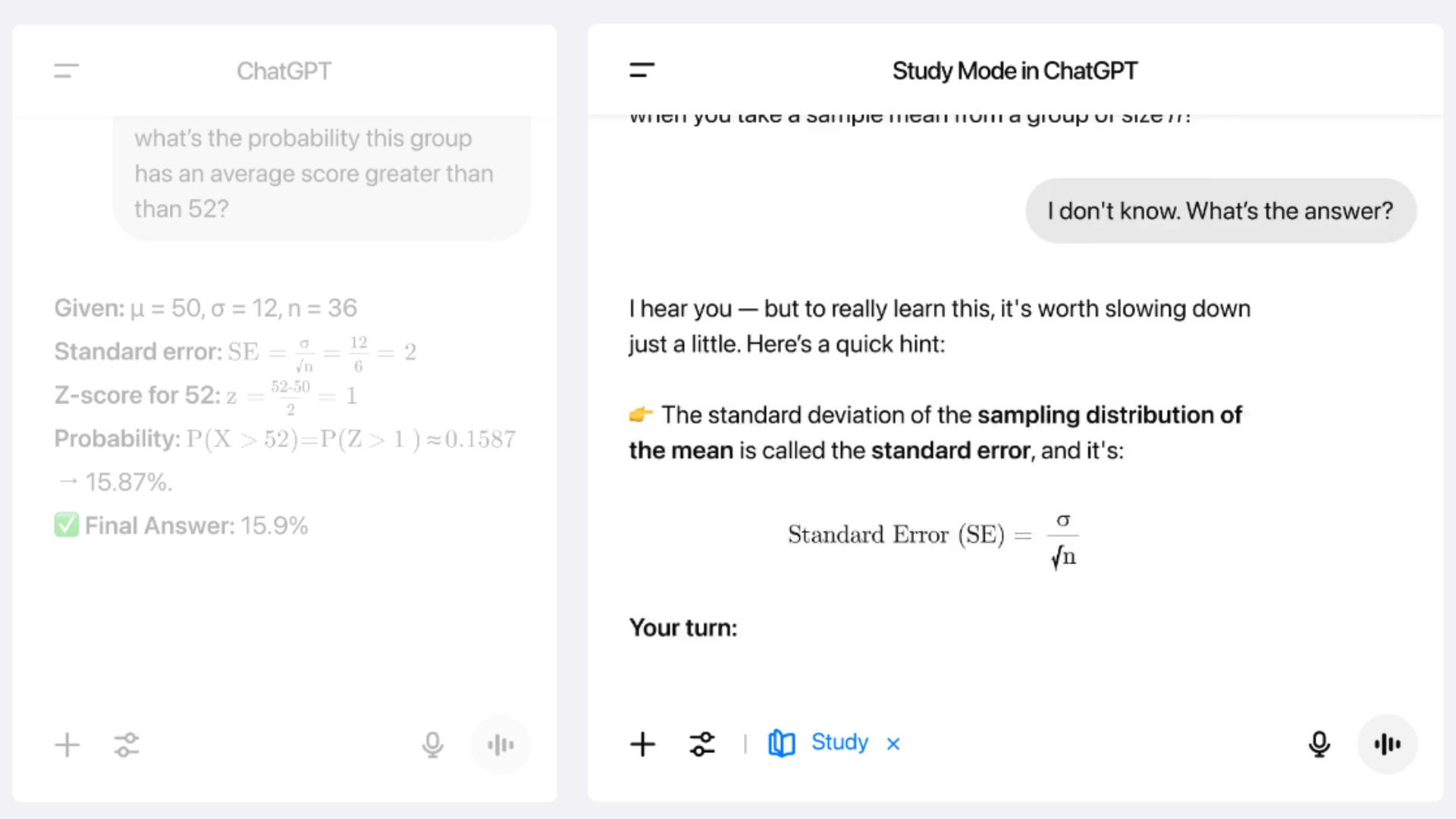 ChatGPT adds new 'study mode'