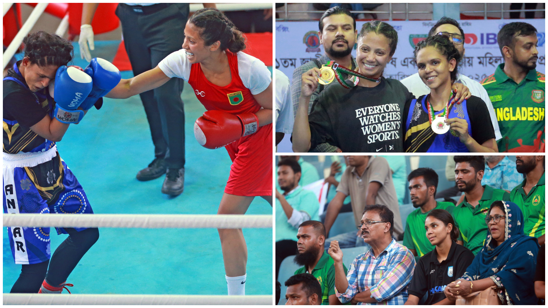 Family’s constant support, and a golden debut