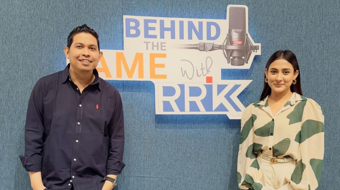 Rumman Rashid Khan launches celebrity podcast ‘Behind the Fame’ with Mehazabien