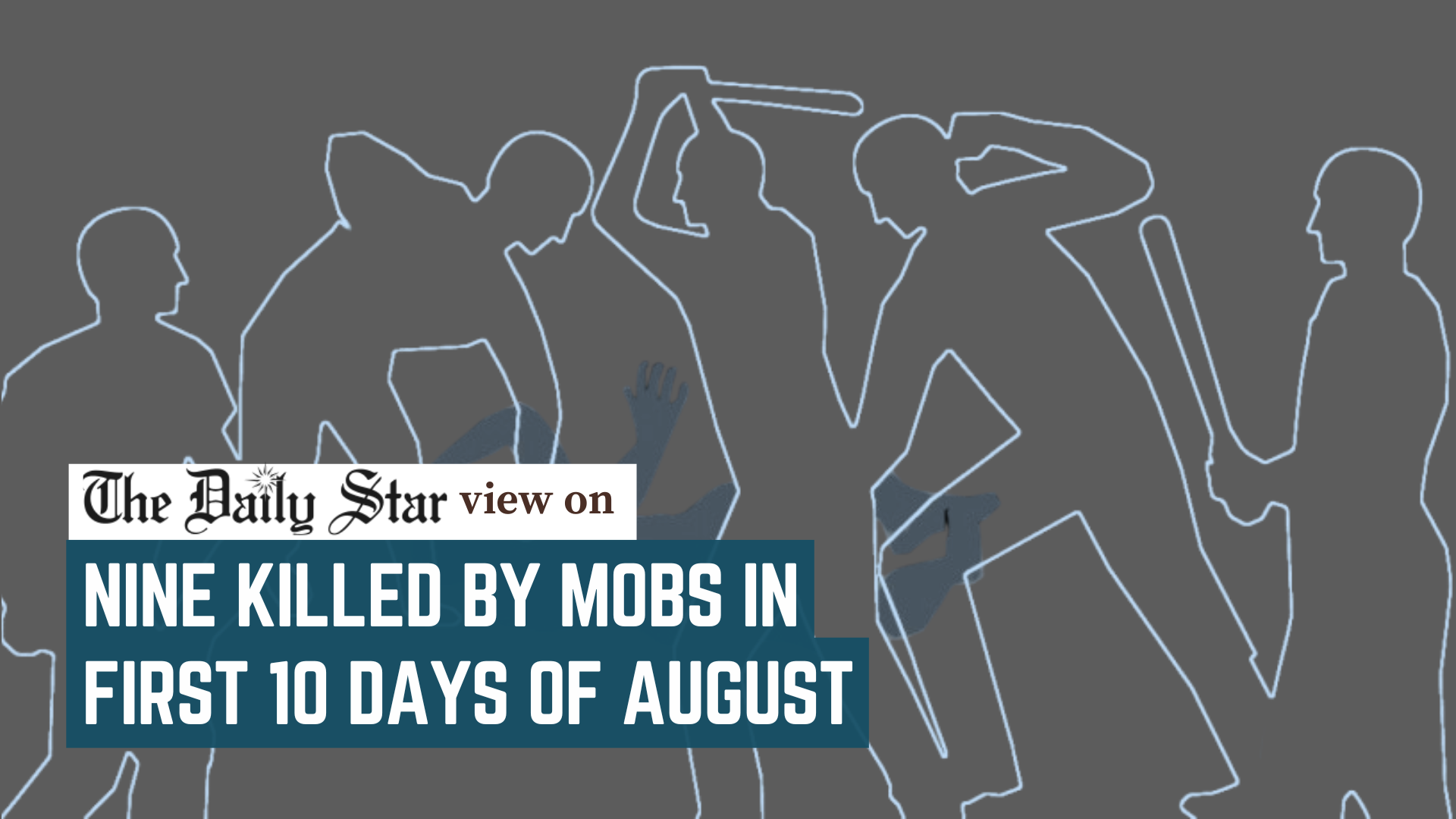 Will there be no end to mob violence?