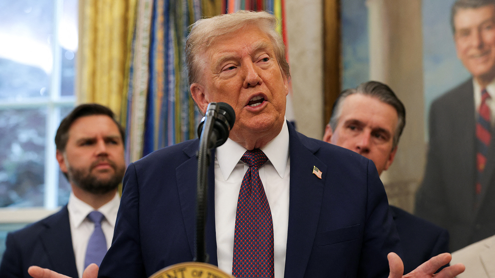 Trump accuses Xi, Kim and Putin of conspiring against US