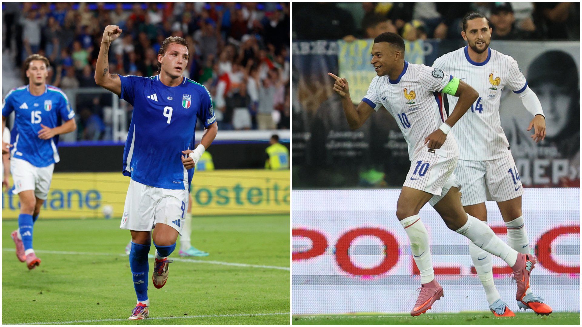Goals galore for Gattuso's Italy; Mbappe strikes in France's win