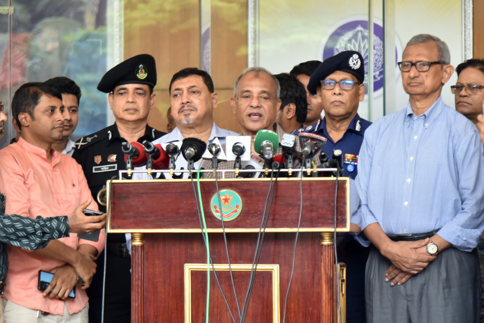 'While there have been some setbacks in law and order, we're taking necessary steps'