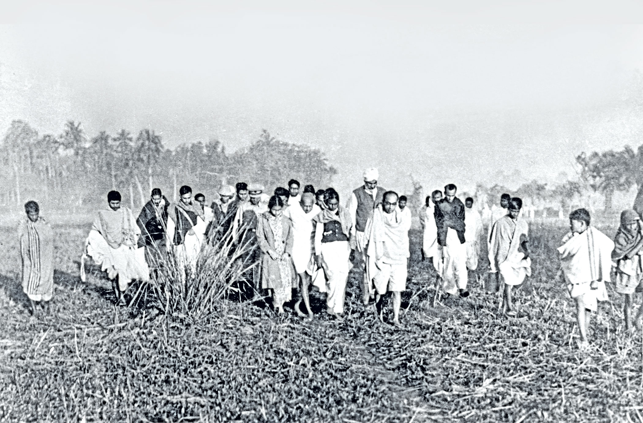 Gandhi’s search for  harmony in Noakhali