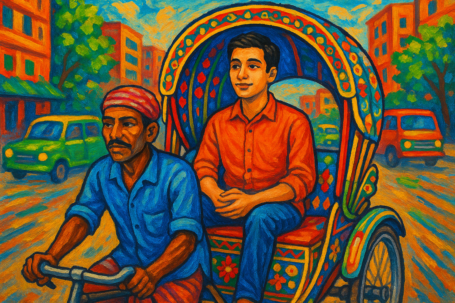 The art of slow seeing: Meditations from rickshaw rides