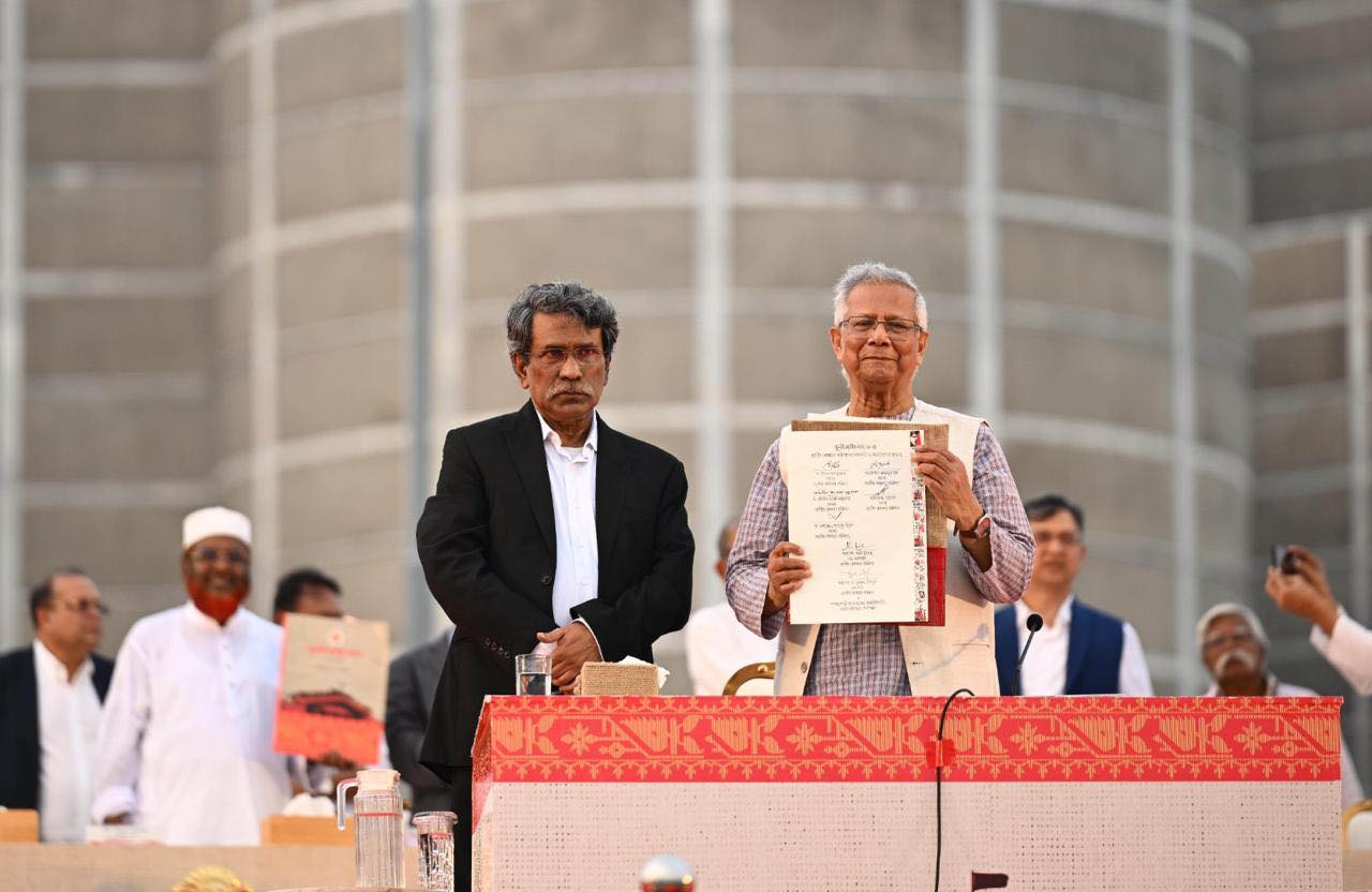 A new Bangladesh has been introduced: Yunus says after signing July Charter