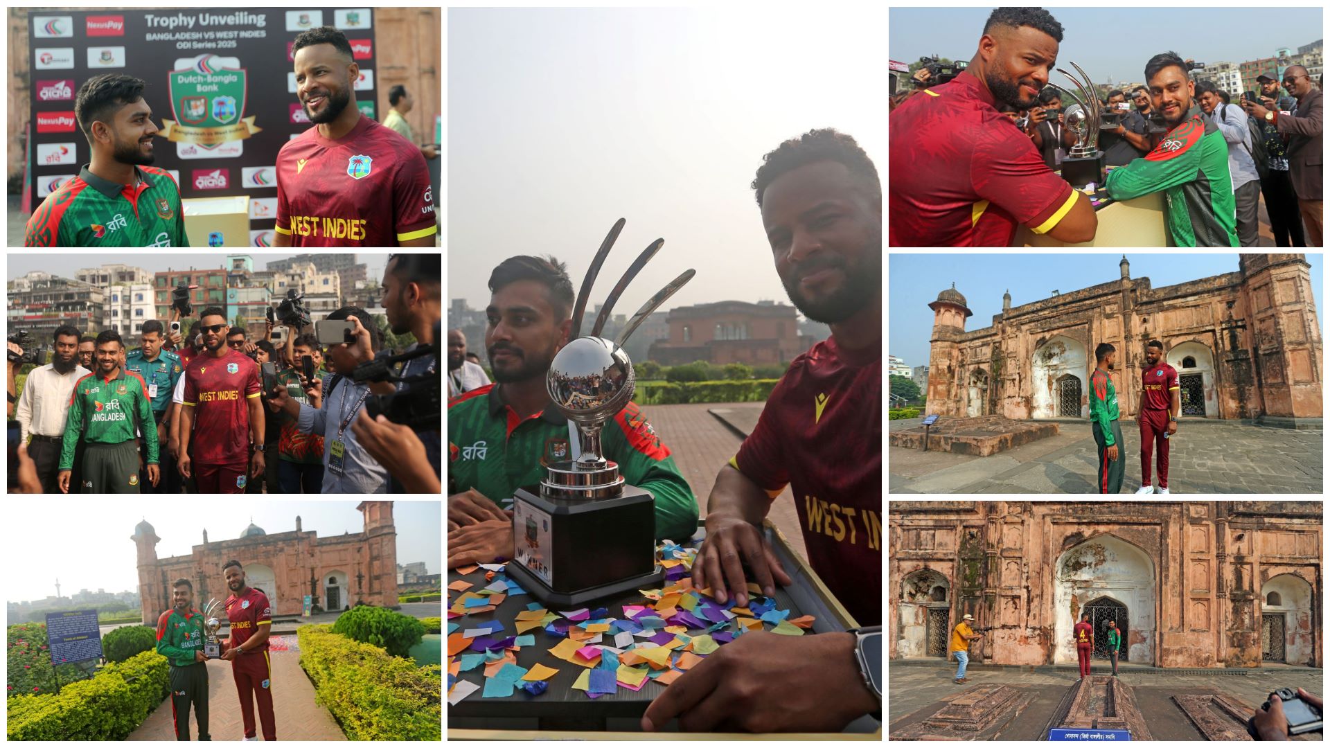 Cricket meets culture: Trophy unveiled at Lalbagh Kella