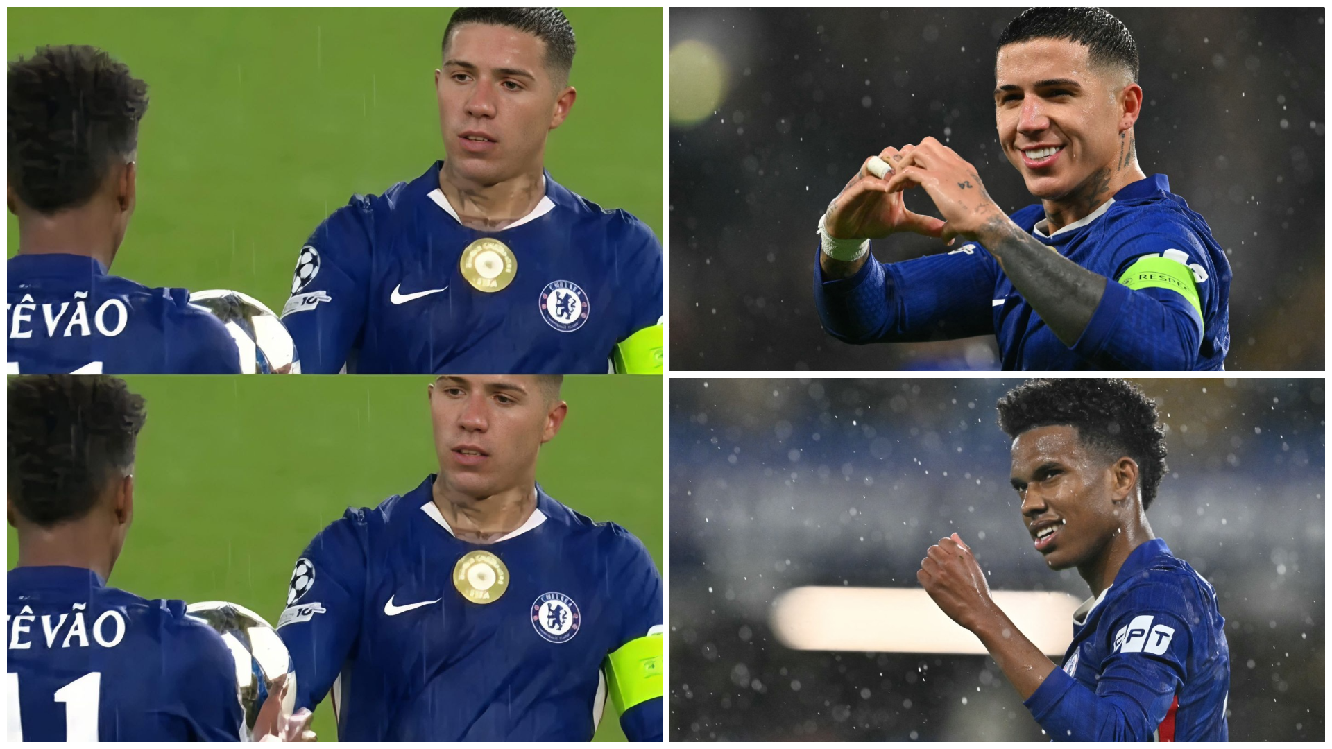 Argentina's Enzo shows classy gesture as he hands penalty to Brazil’s Estevao