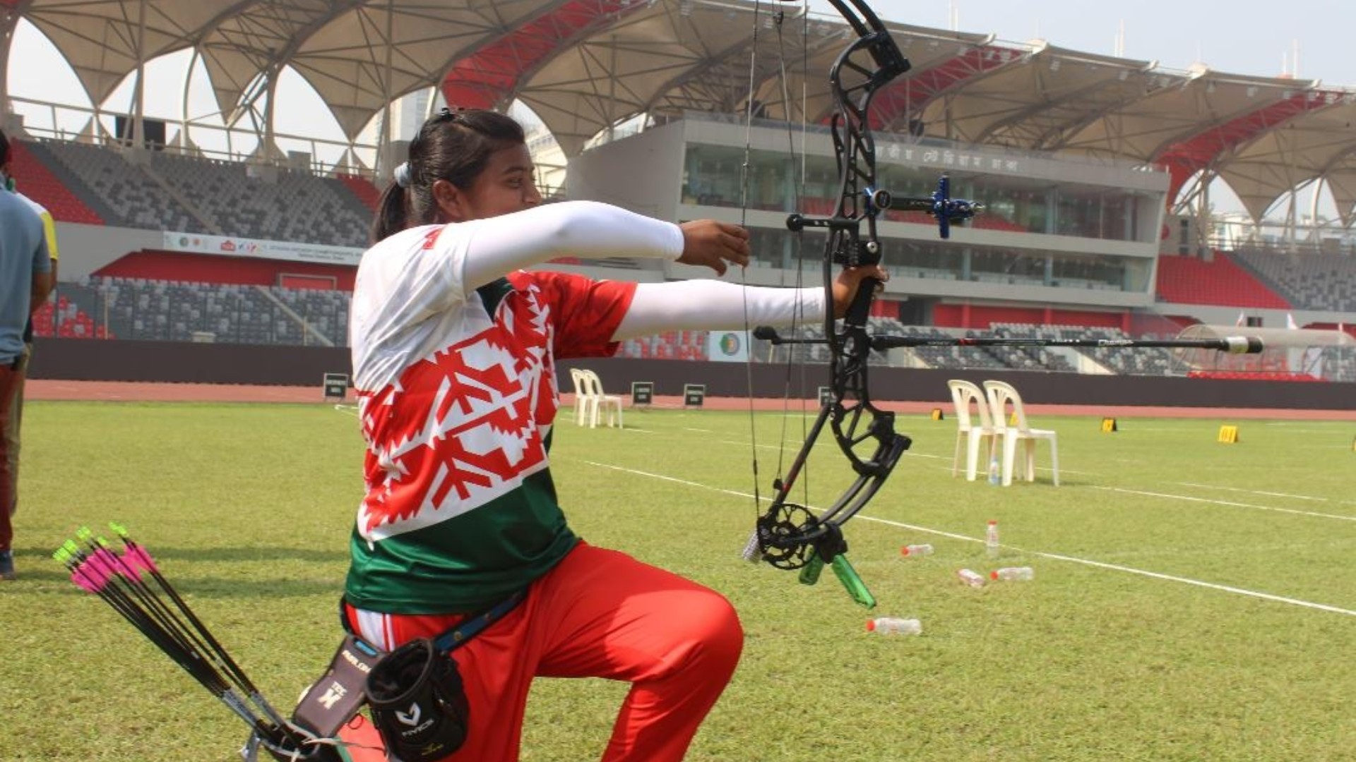 Bow, arrow, and belief: Tea seller's daughter aiming for gold