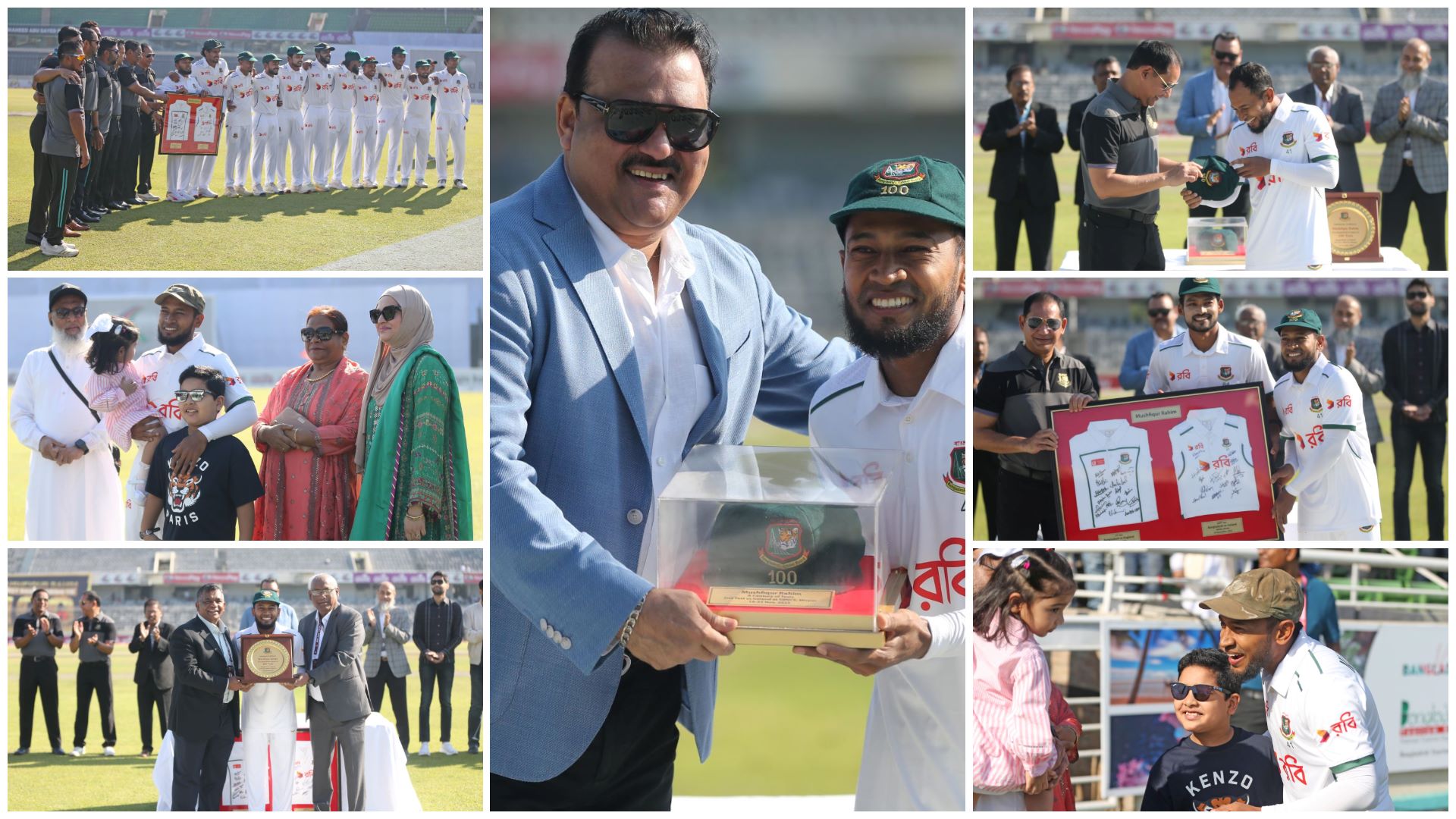 Century of Tests: Mushfiqur Rahim receives special honour