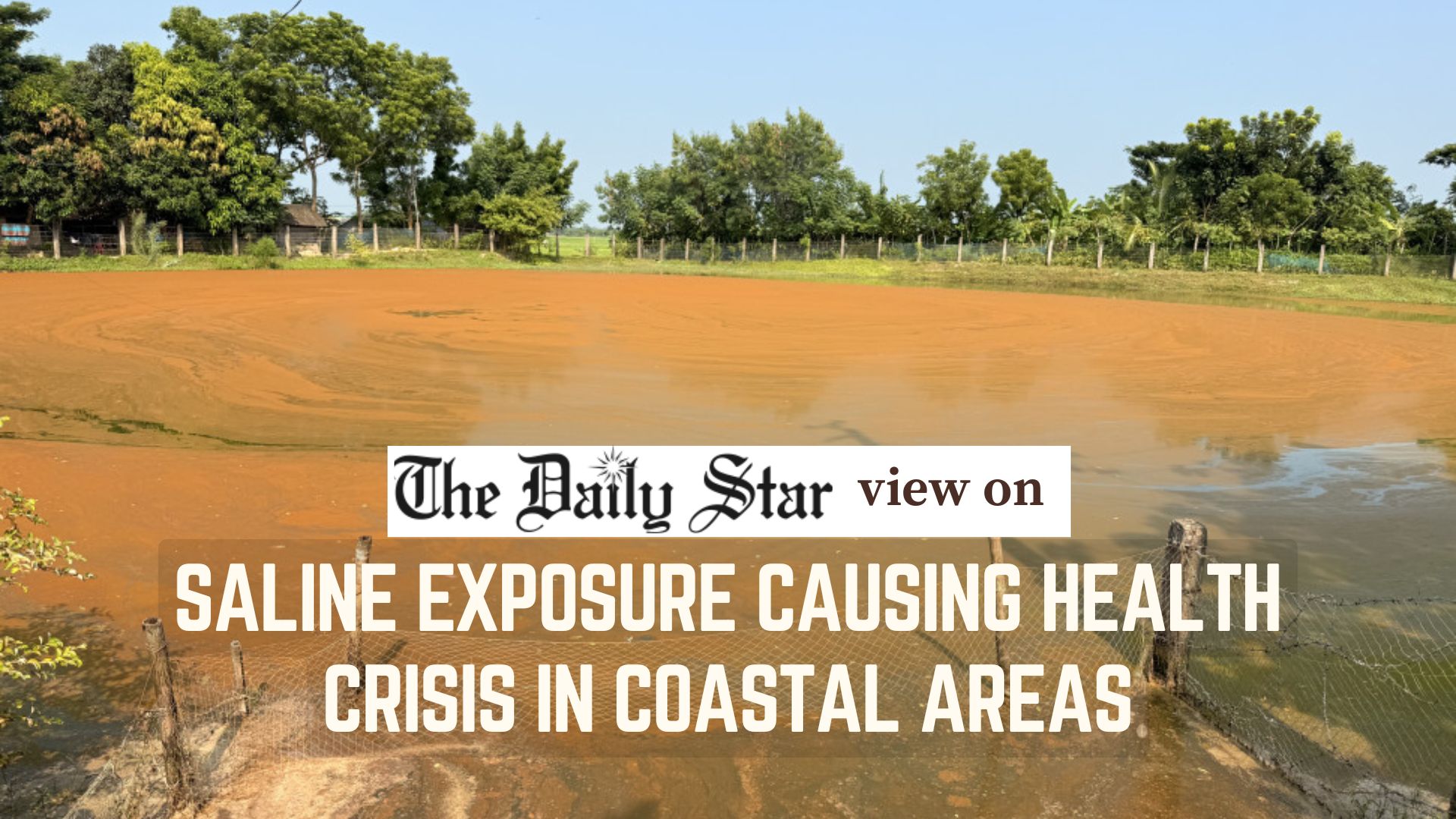 Salinity’s vicious toll on women’s health