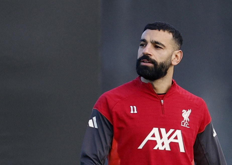 Salah out of Liverpool squad for Inter Milan trip