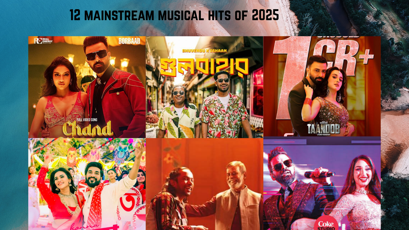 12 mainstream musical hits of 2025