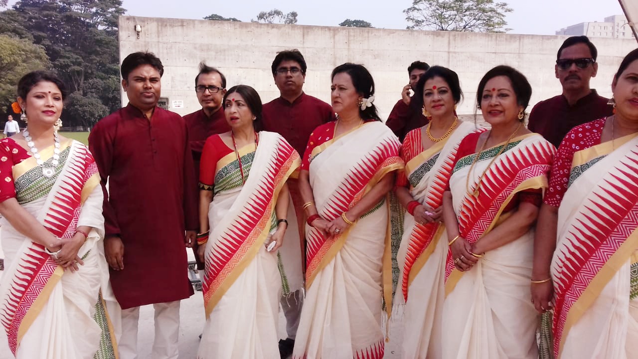 Dalia Nausheen joins the Gems of Nazrul in chorus, celebrating the spirit and legacy of Nazrul through songs