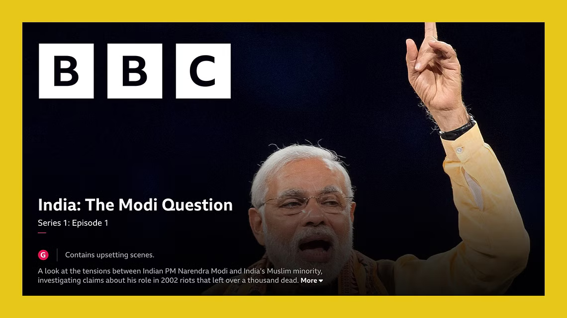 India blocks BBC documentary on Modi on YouTube