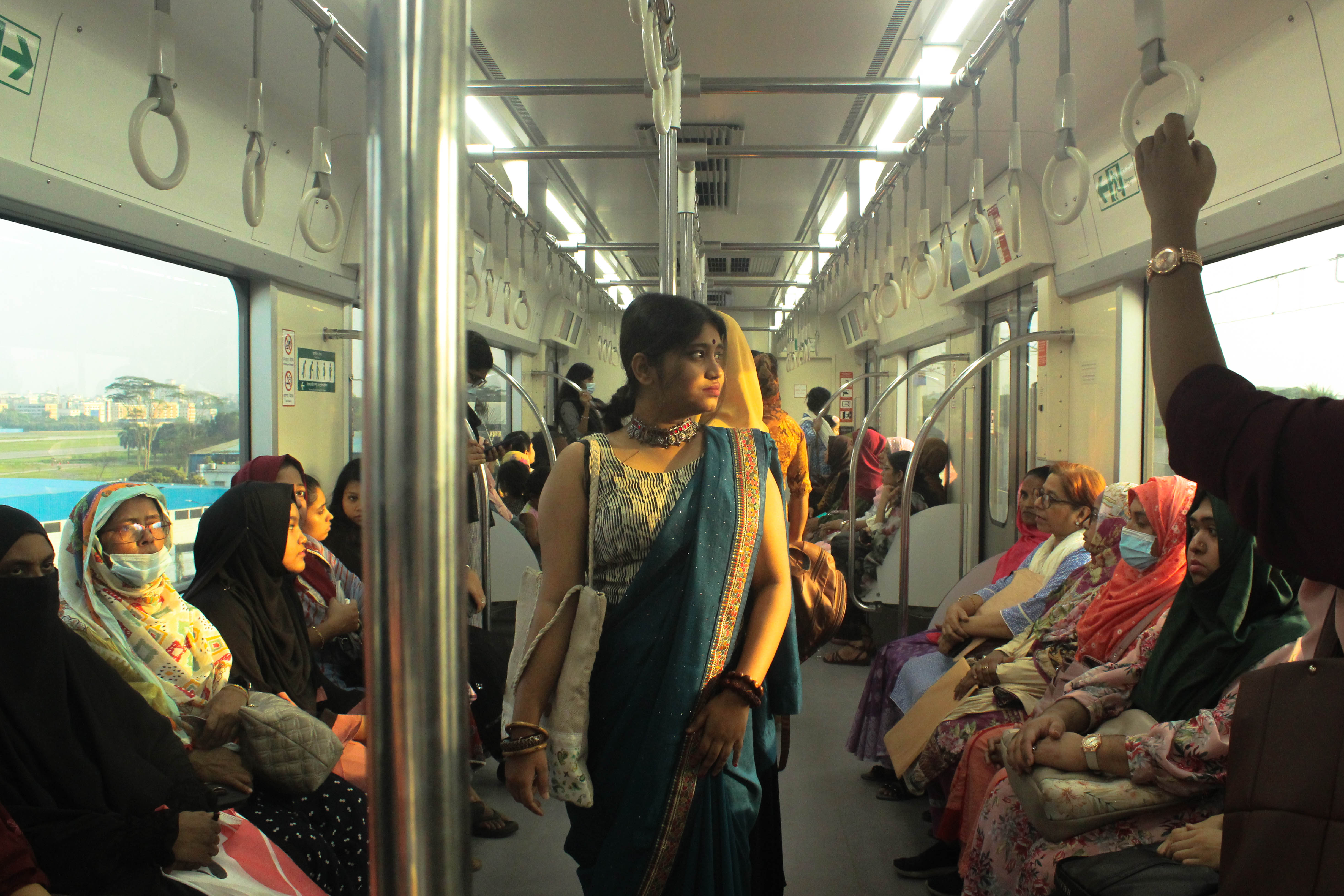 Mind the gap: Metro rail a relief for female commuters