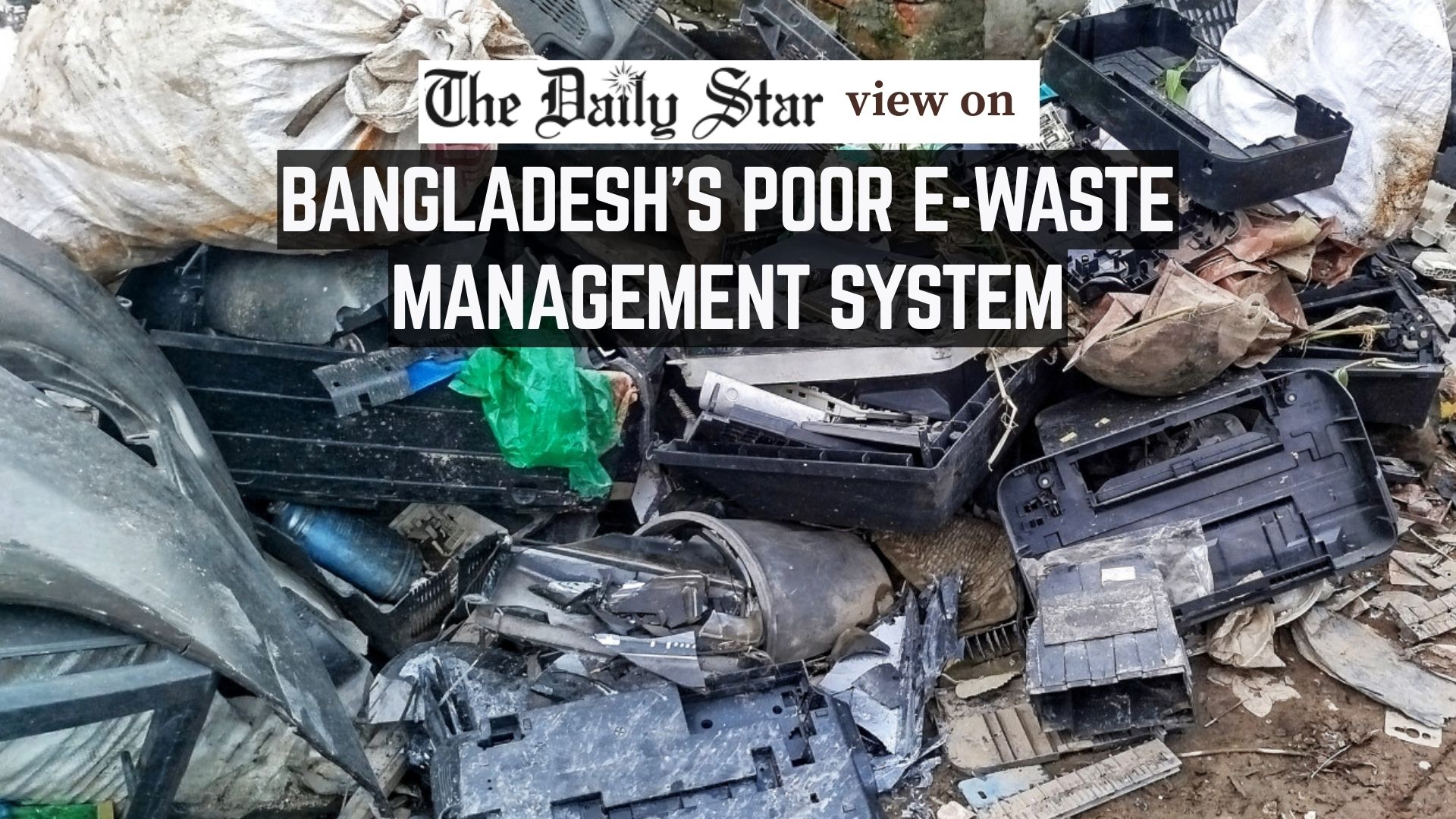 E-waste management must be prioritised