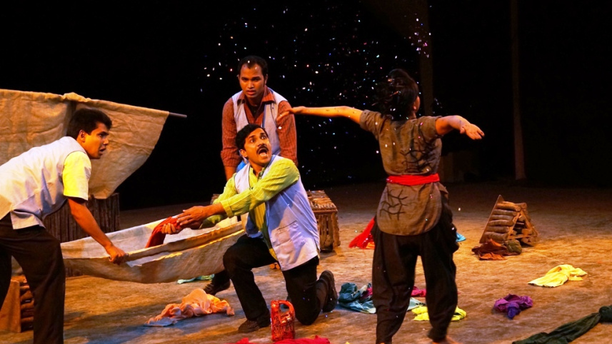 Picture from Swapnadal Production Selim Al Deen's `HARGAJ'-2.JPG