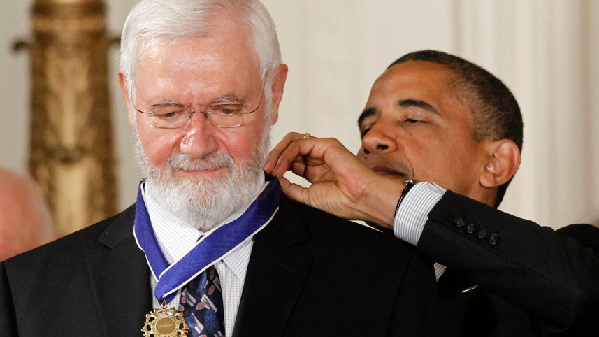 Dr William Herbert Foege & Barack Obama