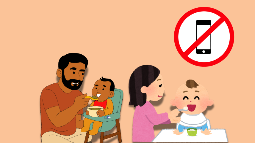 Is your toddler distracted by screens at mealtime? Here’s why