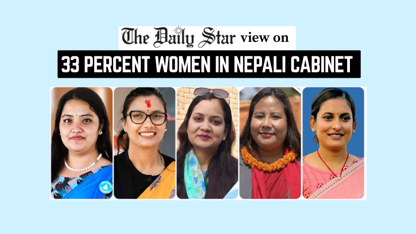 Editorial - 33pc women in Nepal's cabinet.png