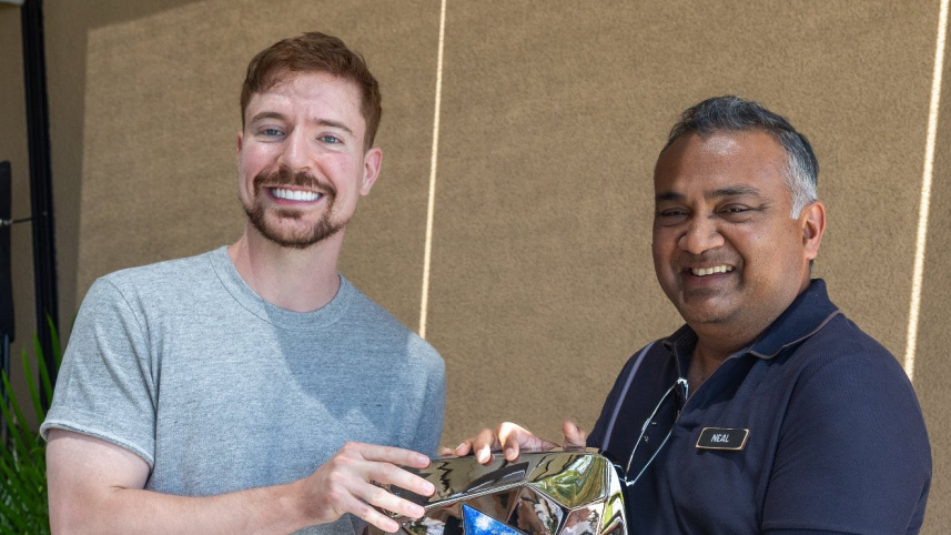 mrbeast x neal mohan