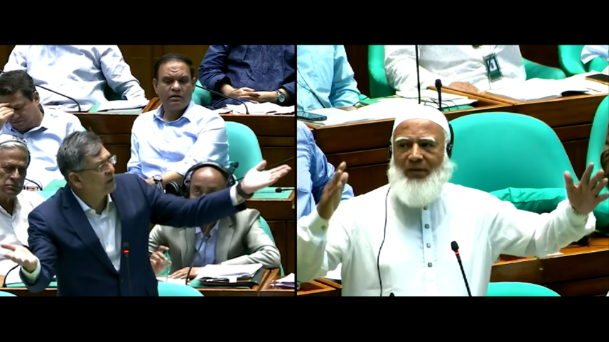 Home Minister Salahuddin Ahmed Parliament Speech Controversy