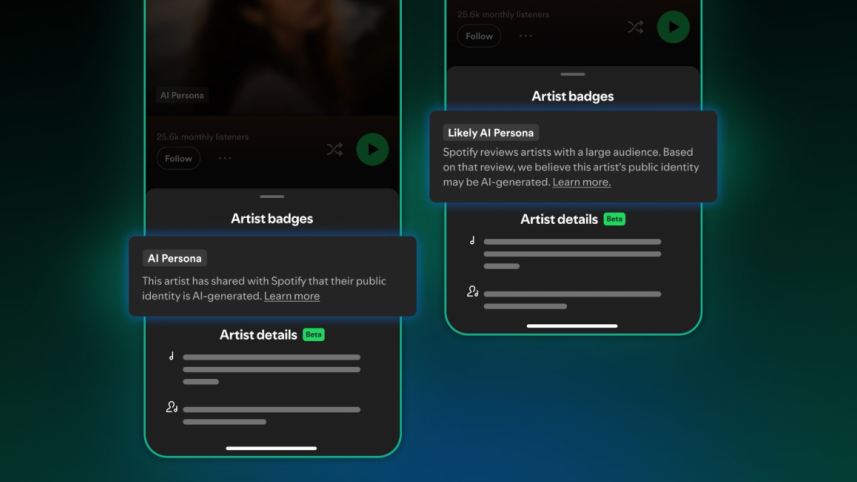 Spotify AI artist