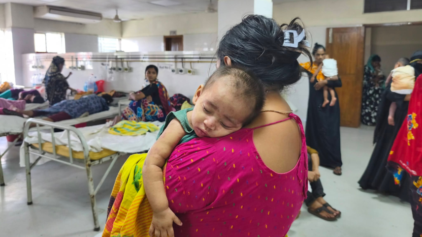 Except for a few, most children never received the measles vaccine, while some parents were not even aware of the need for immunisation. Photo: Star
