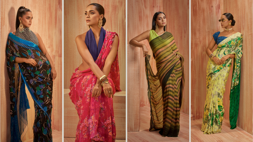 Why lightweight printed sarees are the ultimate everyday wear